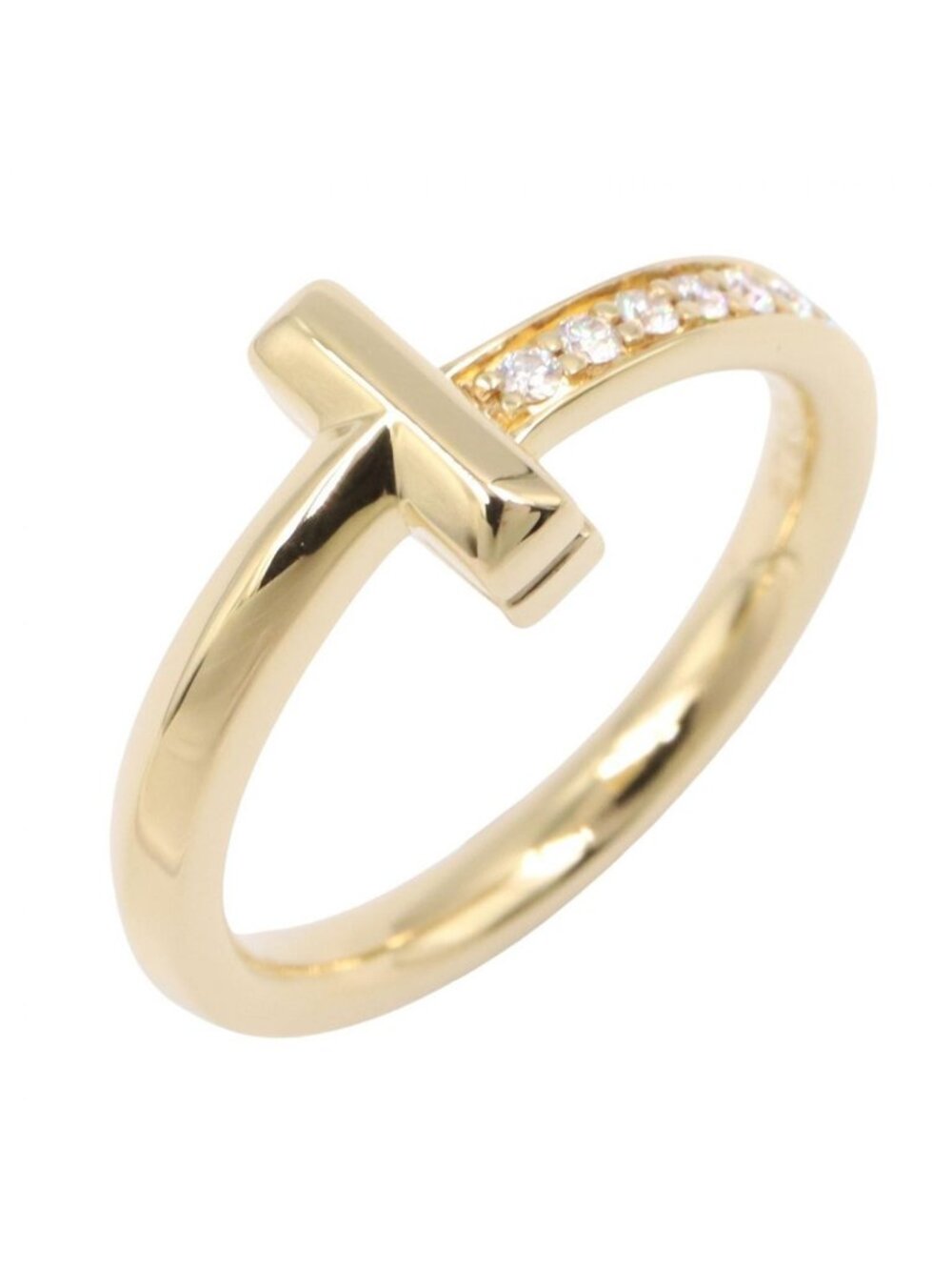 Tiffany & Co Ring T One Diamond 18k
